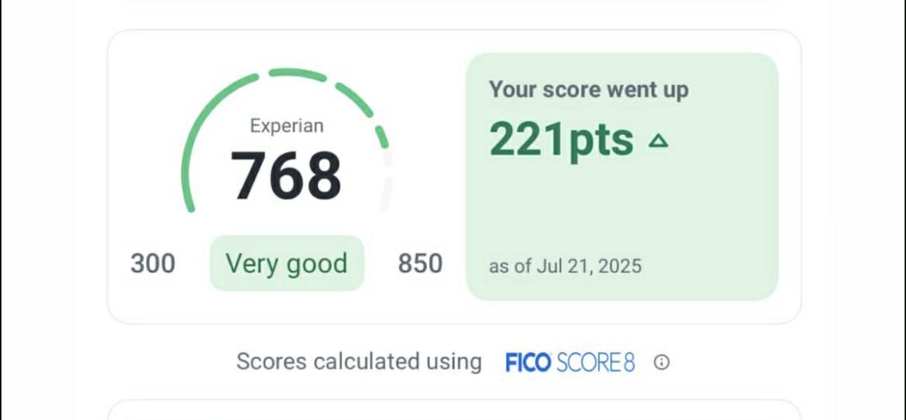 Credit Repair Success Story 6